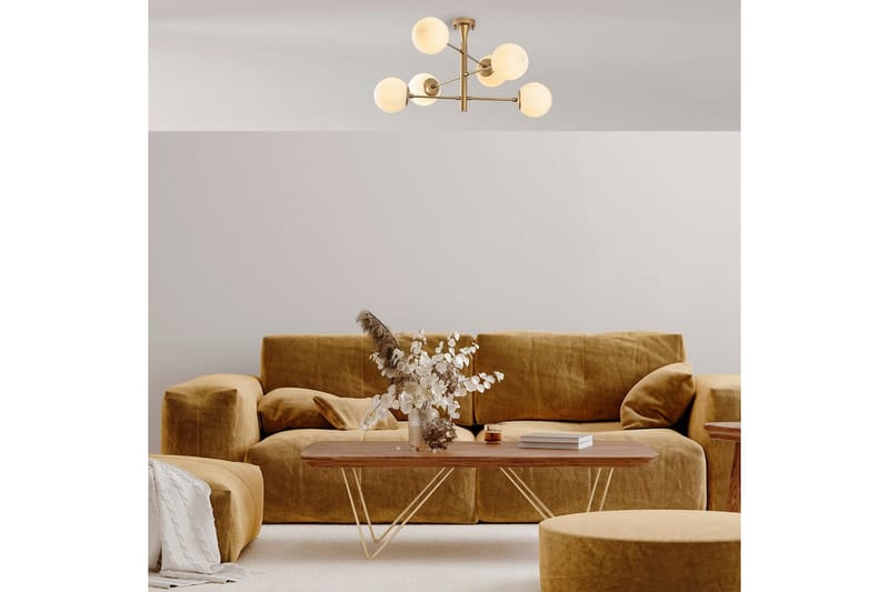 Taklampa Zurelle Rany - Guld - Belysning - Lampor & belysning inomhus - Taklampa & takbelysning - Takplafond