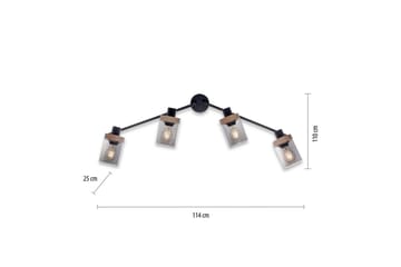 Taklampa Pasqual - 110x25x114 cm - Belysning - Lampor & belysning inomhus - Taklampa & takbelysning - Takplafond