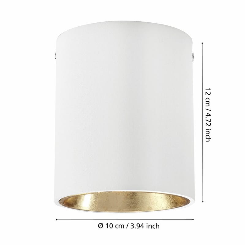 Taklampa Polasso - Vit/Guld - Belysning - Lampor & belysning inomhus - Taklampa & takbelysning - Takplafond