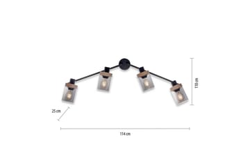 Taklampa Pasqual - 110x25x114 cm - Belysning - Lampor & belysning inomhus - Taklampa & takbelysning - Takplafond