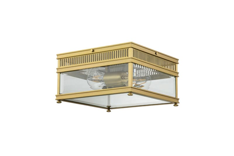 Takmonterad Elstead Lighting Holborn Borstad mässing - Borstad mässing - Belysning - Lampor & belysning inomhus - Taklampa & takbelysning - Takplafond