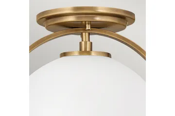 Takmonterad Hinkley Somerset Heritage mässing - Heritage mässing - Belysning - Lampor & belysning inomhus - Taklampa & takbelysning - Takplafond