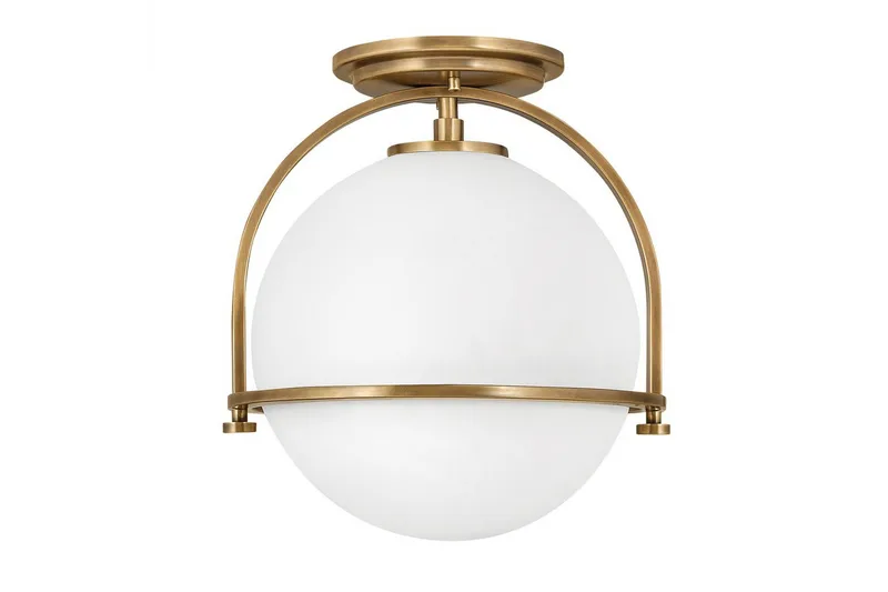 Takmonterad Hinkley Somerset Heritage mässing, Heritage mässing