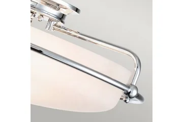 Takmonterad Quoizel Griffin Polerad Krom - Polerad Krom - Belysning - Lampor & belysning inomhus - Taklampa & takbelysning - Takplafond