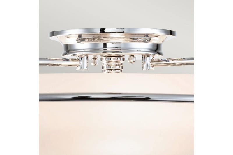 Takmonterad Quoizel Griffin Polerad Krom - Polerad Krom - Belysning - Lampor & belysning inomhus - Taklampa & takbelysning - Takplafond