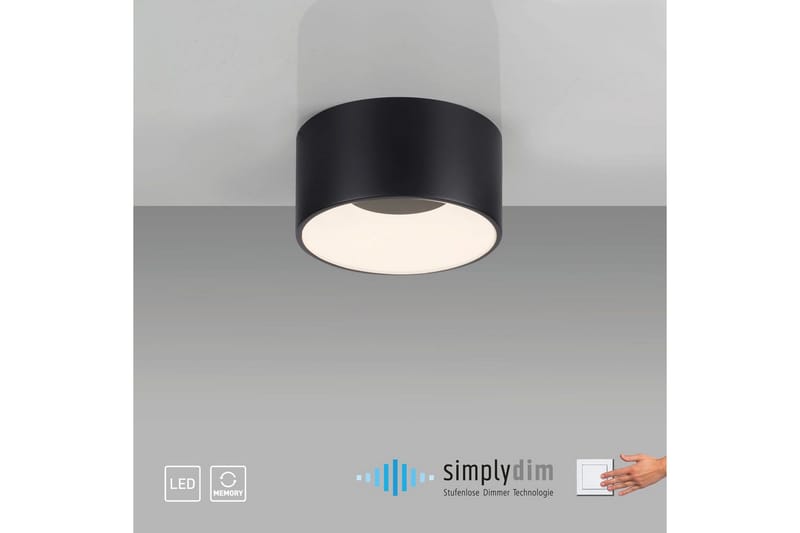 Tanika Just Light Taklampa - Black - Belysning - Lampor & belysning inomhus - Taklampa & takbelysning - Takplafond