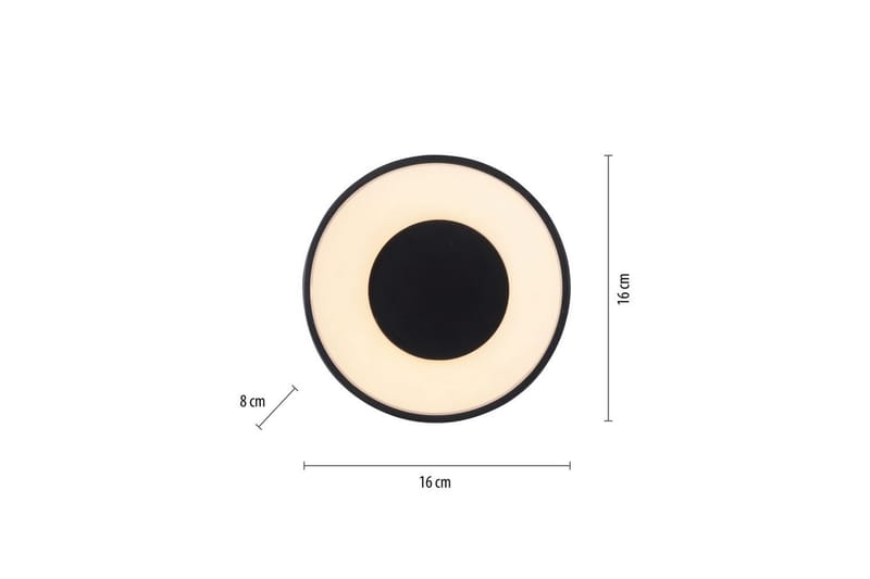 Tanika Just Light Taklampa - Black - Belysning - Lampor & belysning inomhus - Taklampa & takbelysning - Takplafond