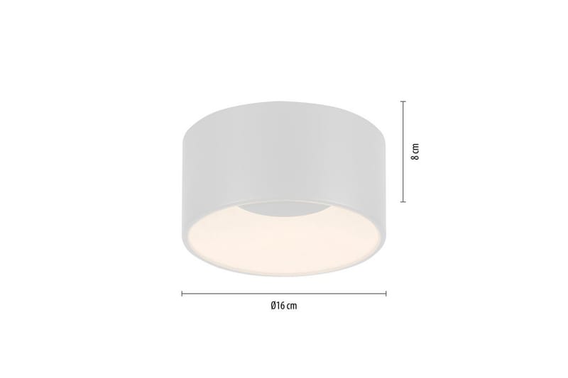 Tanika Just Light Taklampa - White - Belysning - Lampor & belysning inomhus - Taklampa & takbelysning - Takplafond