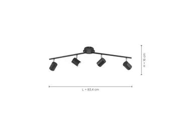 Tarik Just Light Taklampa - Anthracite Grey - Belysning - Lampor & belysning inomhus - Taklampa & takbelysning - Takplafond