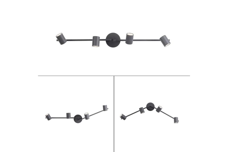 Tarik Just Light Taklampa - Anthracite Grey - Belysning - Lampor & belysning inomhus - Taklampa & takbelysning - Takplafond