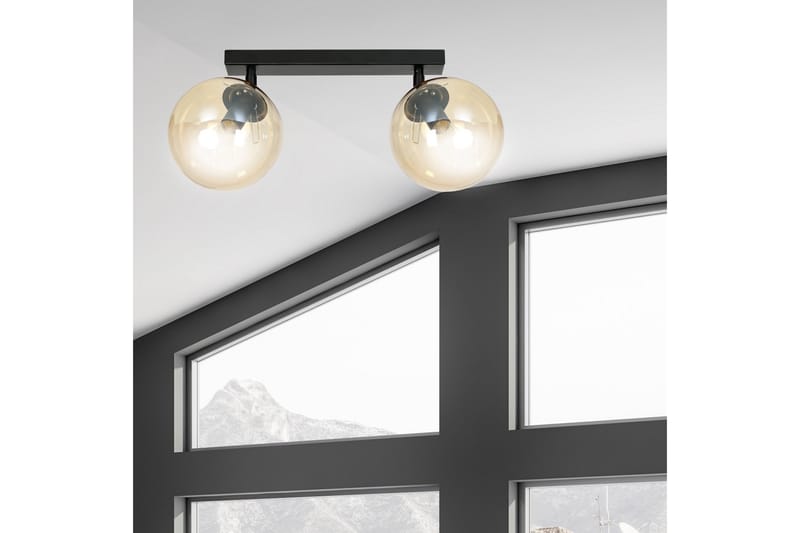 Tofi 2 taklampa Svart - Scandinavian Choice - Taklampa sovrum - Kökslampa & taklampa kök - Hall lampa - Fönsterlampa - Pendellampa & hänglampa - Taklampa vardagsrum - Fönsterlampa hängande - Taklampa & takbelysning