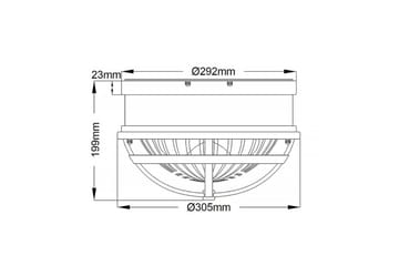 Tollis Kichler Taklampa - Silver||White - Belysning - Lampor & belysning inomhus - Taklampa & takbelysning - Takplafond