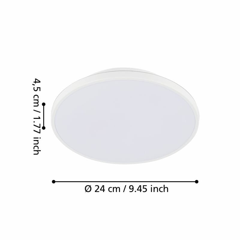 Utanpåliggande lampa Crespillo Structure - 240 mm - Belysning - Lampor & belysning inomhus - Taklampa & takbelysning - Takplafond