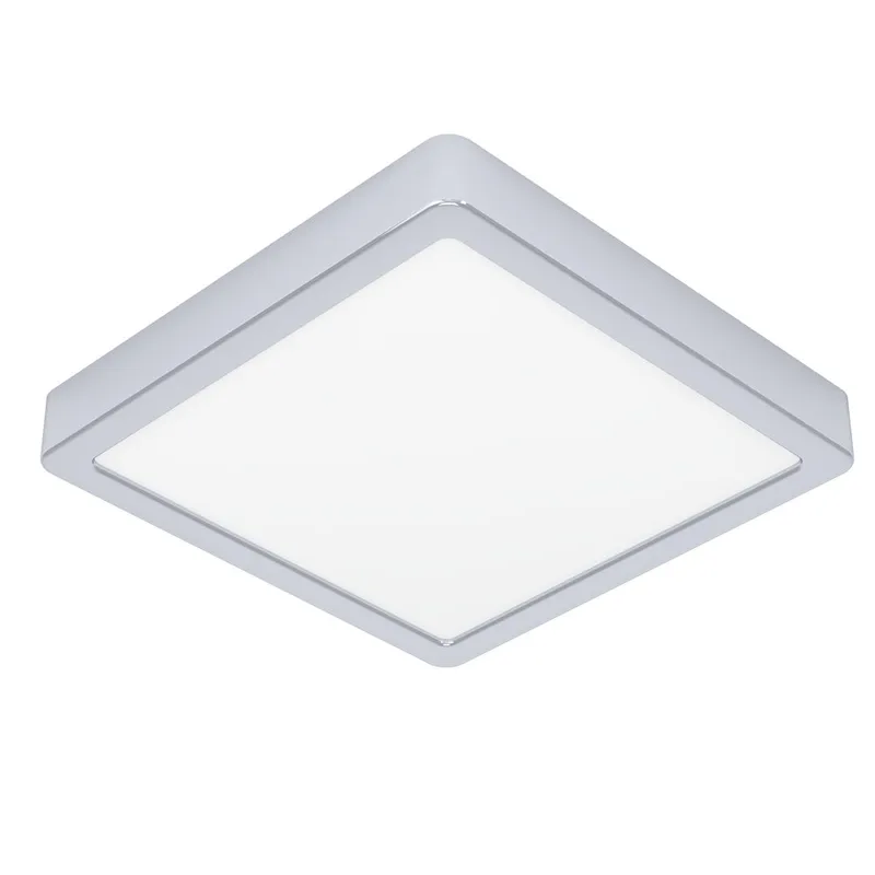 Utanpåliggande lampa Fueva, Krom