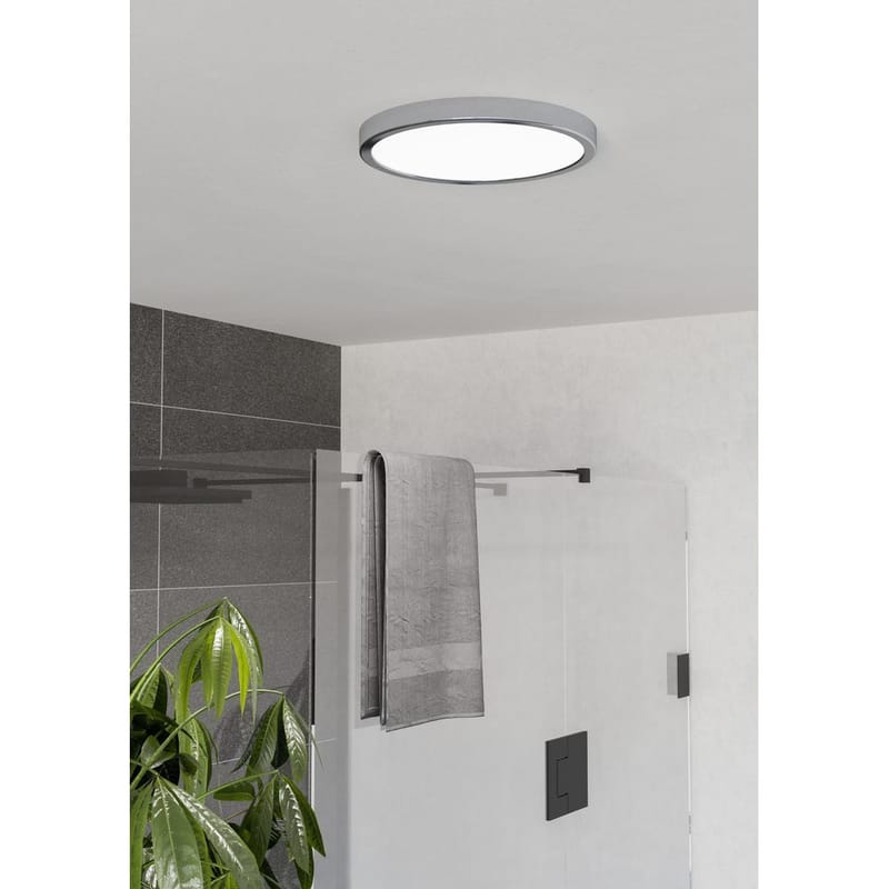 Utanpåliggande lampa Fueva Rund - Krom - Belysning - Lampor & belysning inomhus - Taklampa & takbelysning - Takplafond