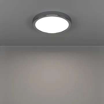 Utanpåliggande lampa Fueva Rund - Krom - Belysning - Lampor & belysning inomhus - Taklampa & takbelysning - Takplafond
