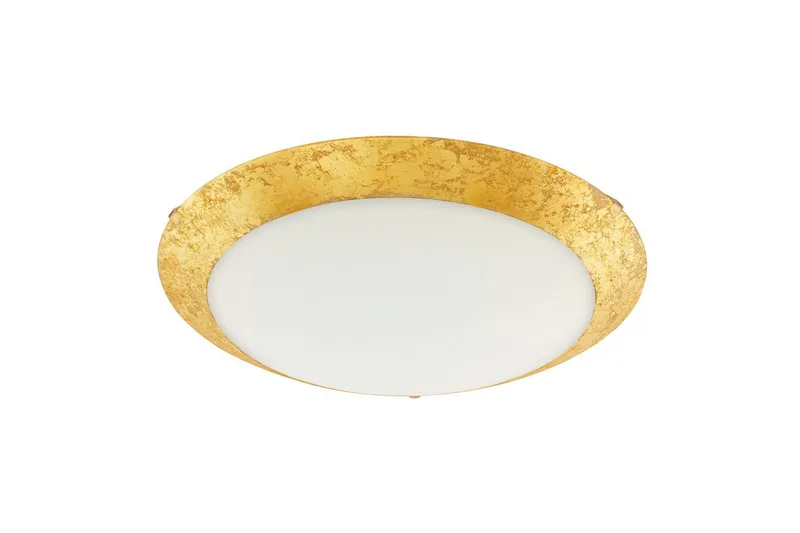 Vägg-/Taklampa Eglo Montenovo, Vit/Guld