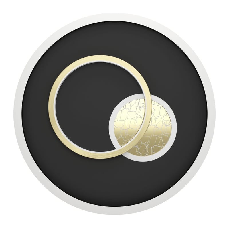 Vägg-/Taklampa Tiriolo - Svart/Guld - Belysning - Lampor & belysning inomhus - Taklampa & takbelysning - Takplafond