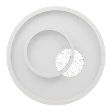 Vägg-/Taklampa Tiriolo - Vit/Silver - Belysning - Lampor & belysning inomhus - Taklampa & takbelysning - Takplafond