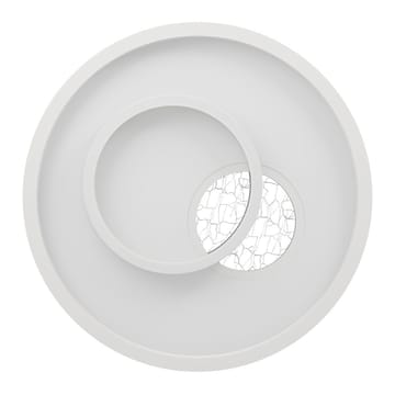 Vägg-/Taklampa Tiriolo - Vit/Silver - Belysning - Lampor & belysning inomhus - Taklampa & takbelysning - Takplafond