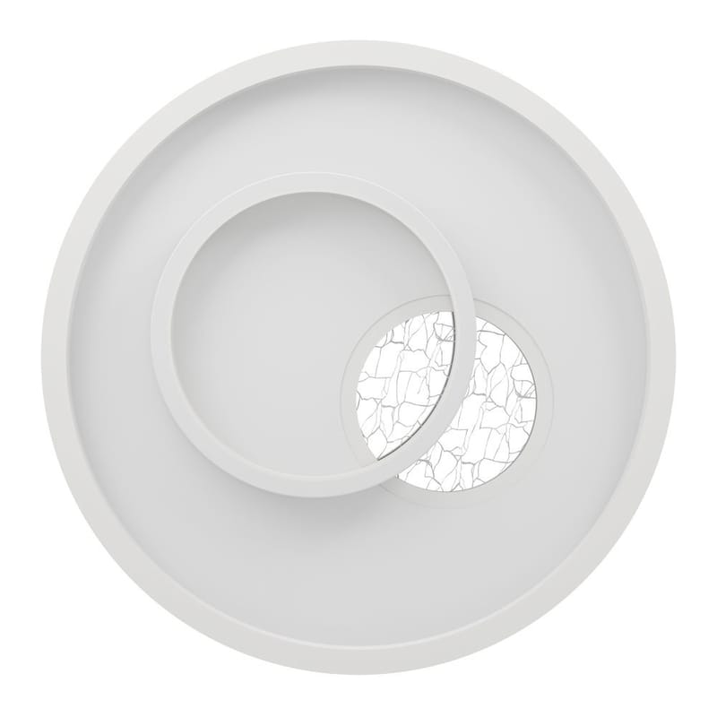 Vägg-/Taklampa Tiriolo - Vit/Silver - Belysning - Lampor & belysning inomhus - Taklampa & takbelysning - Takplafond