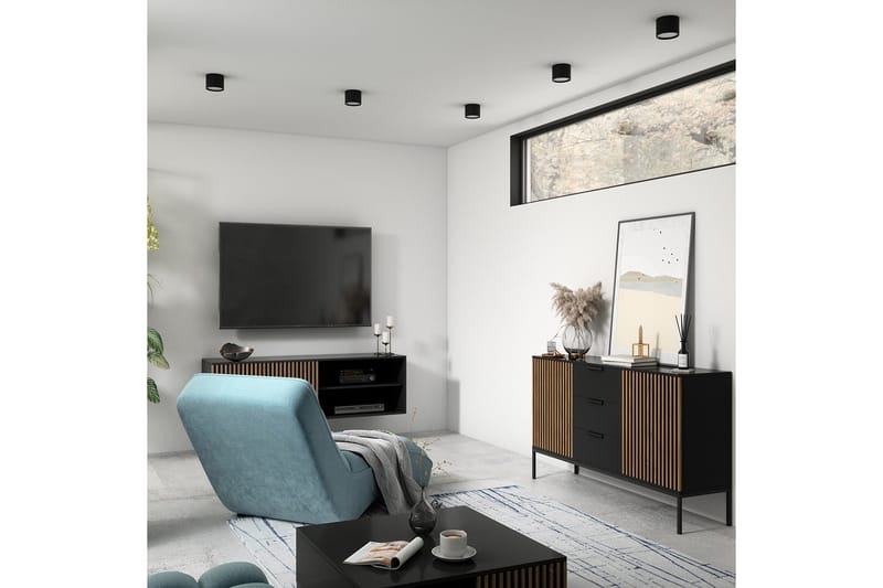 Vallum Plafond - Svart - Belysning - Lampor & belysning inomhus - Taklampa & takbelysning - Takplafond