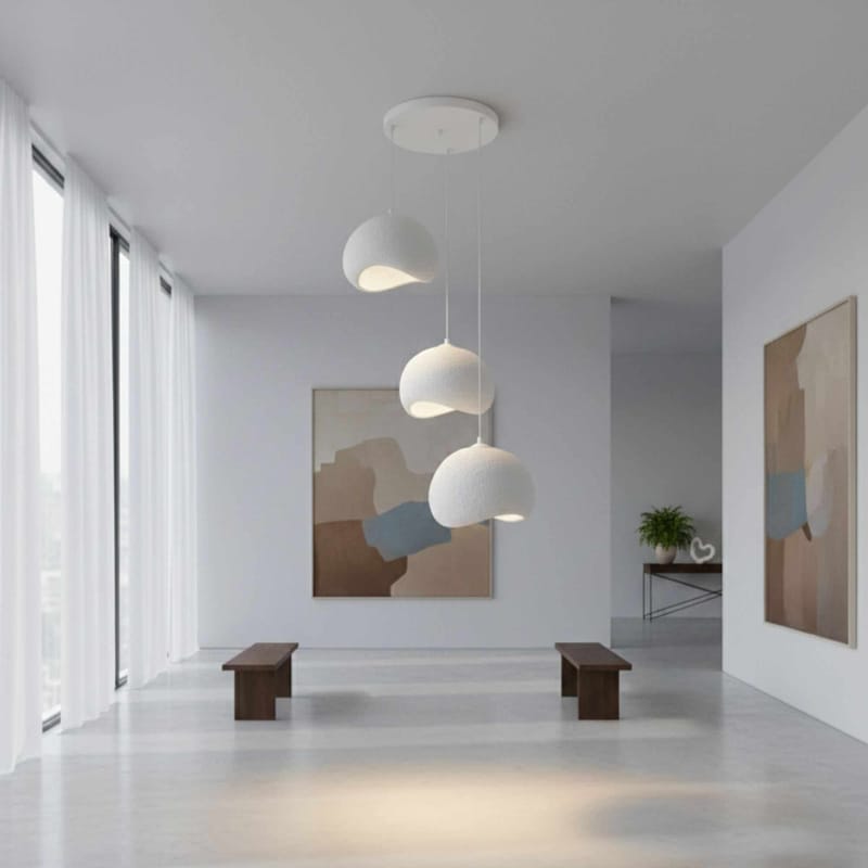 Vyrel Pendellampa - Vit - Belysning - Lampor & belysning inomhus - Taklampa & takbelysning - Kristallkrona & takkrona