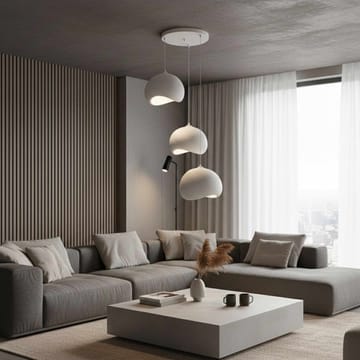 Vyrel Pendellampa - Vit - Belysning - Lampor & belysning inomhus - Taklampa & takbelysning - Kristallkrona & takkrona