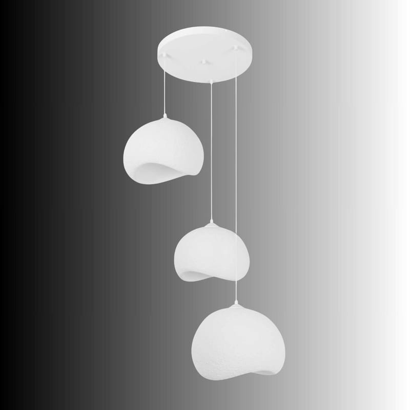 Vyrel Pendellampa - Vit - Belysning - Lampor & belysning inomhus - Taklampa & takbelysning - Kristallkrona & takkrona