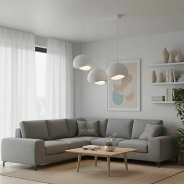 Vyrel Pendellampa - Vit - Belysning - Lampor & belysning inomhus - Taklampa & takbelysning - Kristallkrona & takkrona