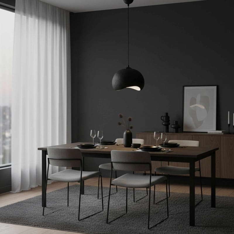 Vyrel Pendellampa - Svart - Belysning - Lampor & belysning inomhus - Taklampa & takbelysning - Kristallkrona & takkrona