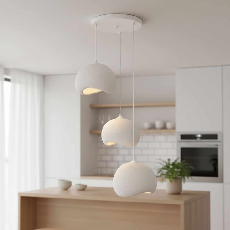 Vyrel Pendellampa - Vit - Belysning - Lampor & belysning inomhus - Taklampa & takbelysning - Kristallkrona & takkrona