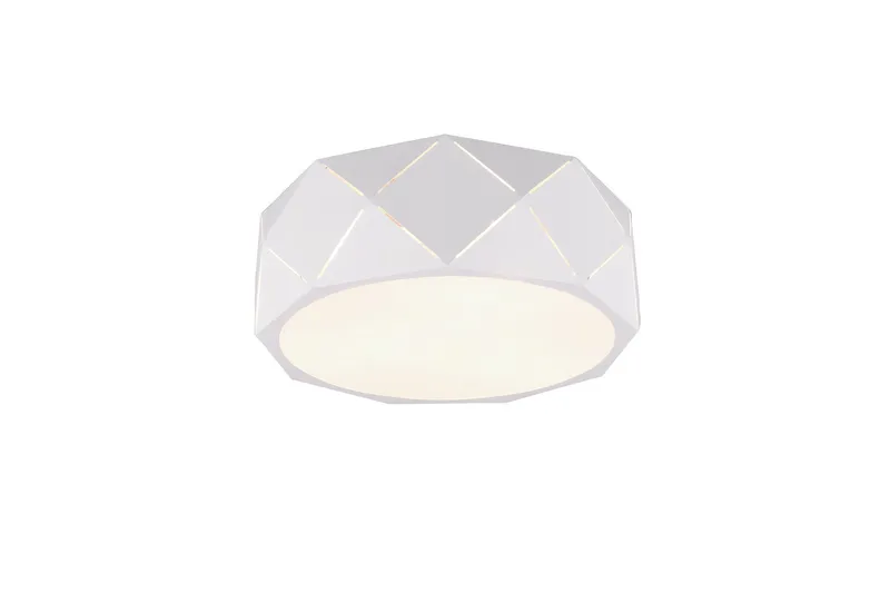 Zandor Plafond 3L E27 mattvit, Matt vit