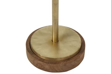 Tenedos Bordslampa 77 cm E27 - Mässing/Mörk trä - Belysning - Lampor & belysning inomhus - Bordslampa