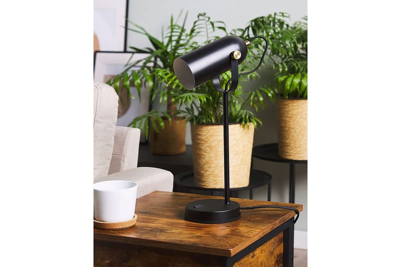 Thika Bordslampa 48 cm E27 - Svart - Belysning - Lampor & belysning inomhus - Bordslampa