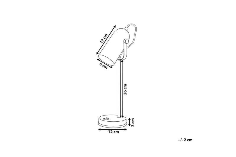 Thika Bordslampa 48 cm E27 - Svart - Belysning - Lampor & belysning inomhus - Bordslampa