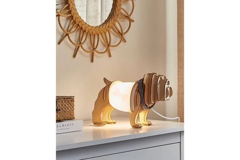 Tinker Bordslampa 22 cm E14 - Ljus trä - Belysning - Lampor & belysning inomhus - Fönsterlampa - Fönsterlampa på fot