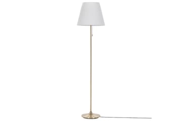 Toryl Golvlampa 148 cm - Mässing/Vit - Belysning - Lampor & belysning inomhus - Golvlampa