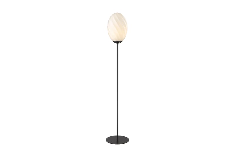 Twist OvalGulv Opal 1 X G9 Sort fod - Hall lampa - Golvlampa