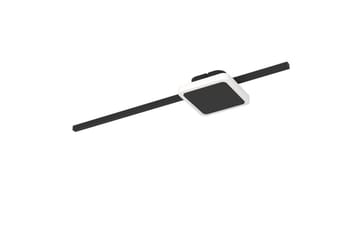 Vägg-/Taklampa Eglo Sarginto Kvadrat Svart Vit - Svart/Vit - Belysning - Lampor & belysning inomhus - Taklampa & takbelysning - Takplafond