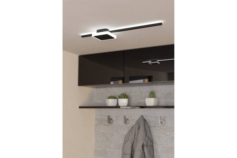 Vägg-/Taklampa Eglo Sarginto Kvadrat Svart Vit - Svart/Vit - Belysning - Lampor & belysning inomhus - Taklampa & takbelysning