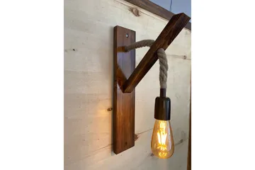 All Design Vägglampa - Valnöt - Belysning - Lampor & belysning inomhus - Vägglampa