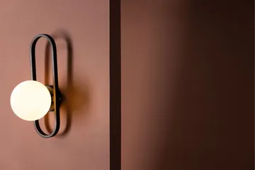 Alpes Väggplafond 19 cm - Svart - Belysning - Lampor & belysning inomhus - Vägglampa