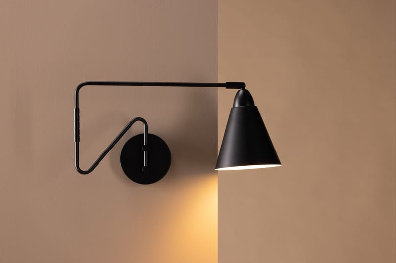 Amicola Vägglampa 24 cm - Svart - Belysning - Lampor & belysning inomhus - Vägglampa - Väggarmatur
