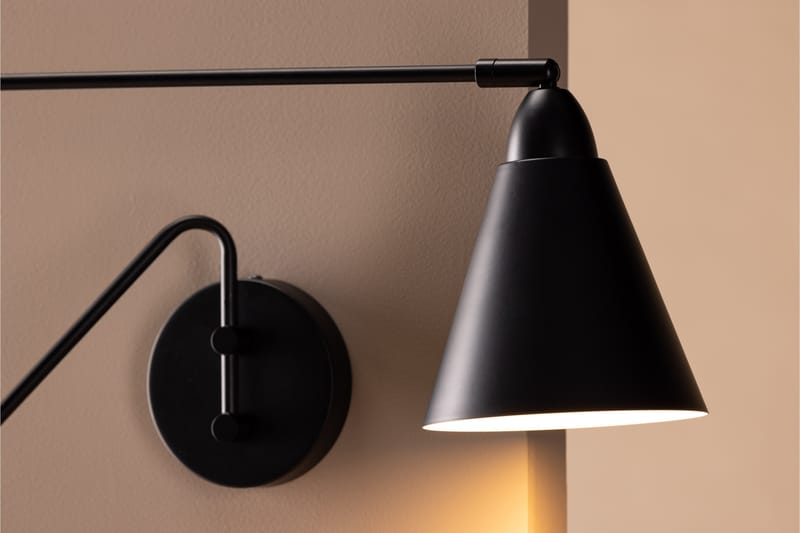 Amicola Vägglampa 24 cm - Svart - Belysning - Lampor & belysning inomhus - Vägglampa - Väggarmatur