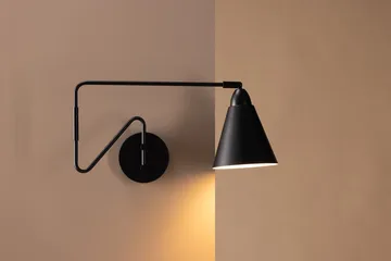 Amicola Vägglampa 24 cm - Svart - Belysning - Lampor & belysning inomhus - Vägglampa