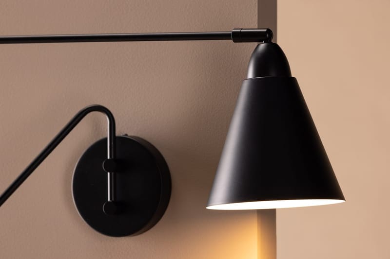 Amicola Vägglampa 24 cm - Svart - Belysning - Lampor & belysning inomhus - Vägglampa