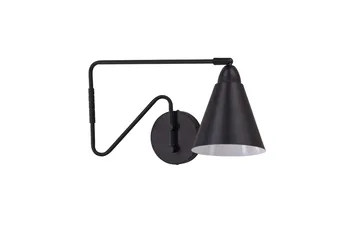Amicola Vägglampa 24 cm - Svart - Belysning - Lampor & belysning inomhus - Vägglampa