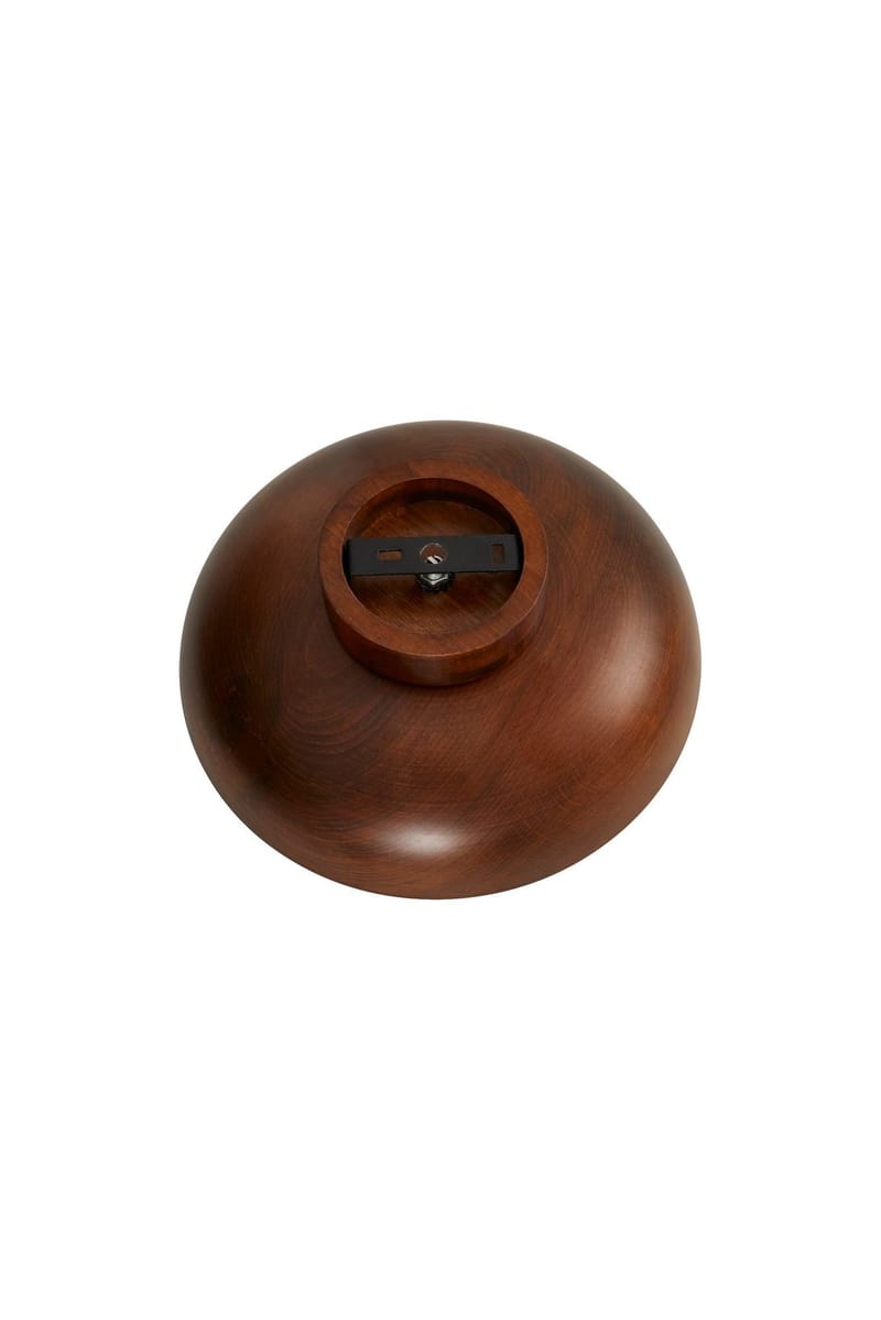 Beylin Vägglampa 24 cm Rund - Valnöt Vit - Belysning - Lampor & belysning inomhus - Vägglampa