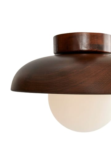 Beylin Vägglampa 24 cm Rund - Valnöt Vit - Belysning - Lampor & belysning inomhus - Vägglampa